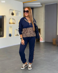 ✨Leopar Detaylı İkili Takım✨